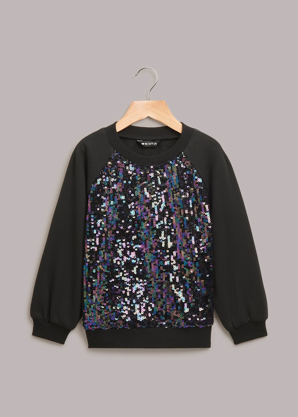 Sweatshirt with sequins cheap