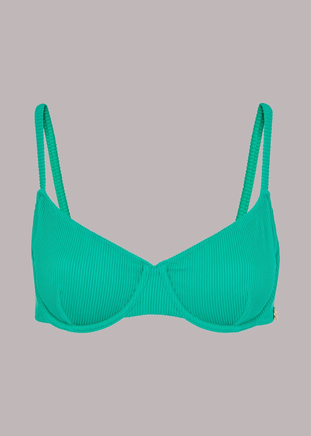 Green ribbed swimsuit online
