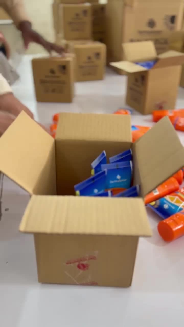 Cosmetic packaging production line