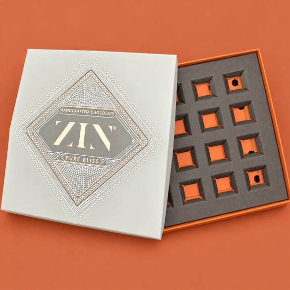 Rigid box for Confectionery Industry