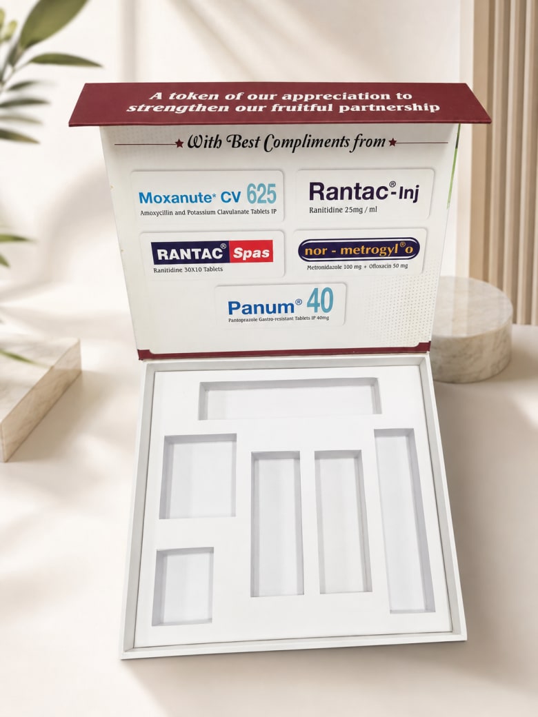 Magnetic Closure Campaign Rigid Box Pharmaceutical Industry — Rigid box packaging project