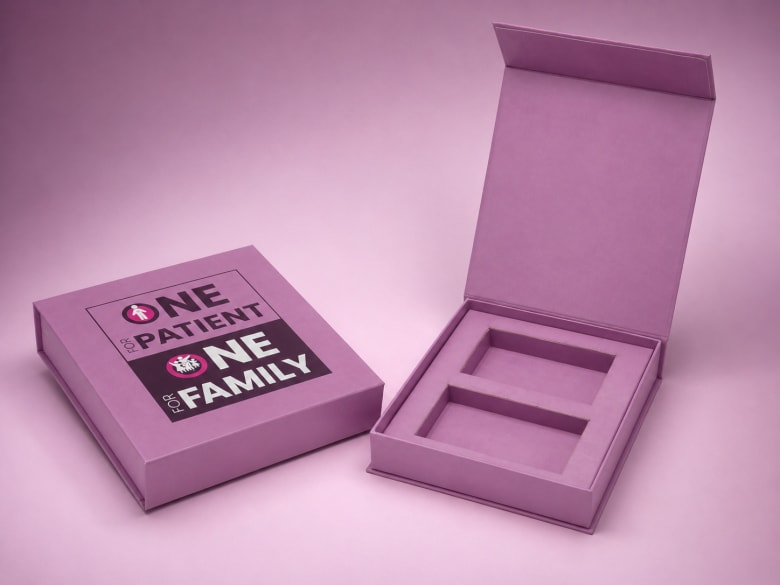 Magnetic Closure Rigid Box Dental Industry — Rigid box packaging project