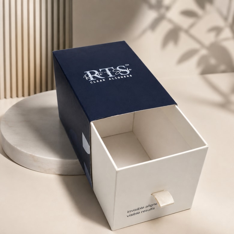 Slider Spacious Rigid Box Dental Industry Packaging — Rigid box packaging project