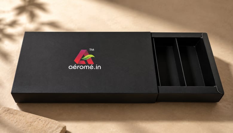 Slider Black Soft Box Perfume Industry Packaging — Soft box packaging project