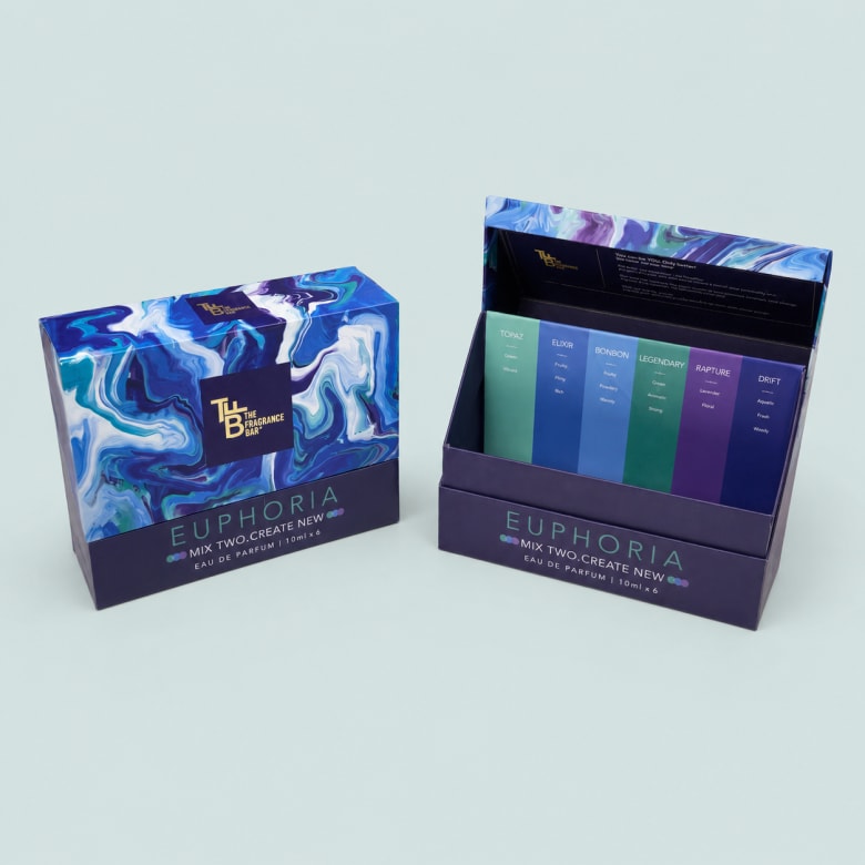 Closure Rigid Box Perfume Packaging — Rigid box packaging project