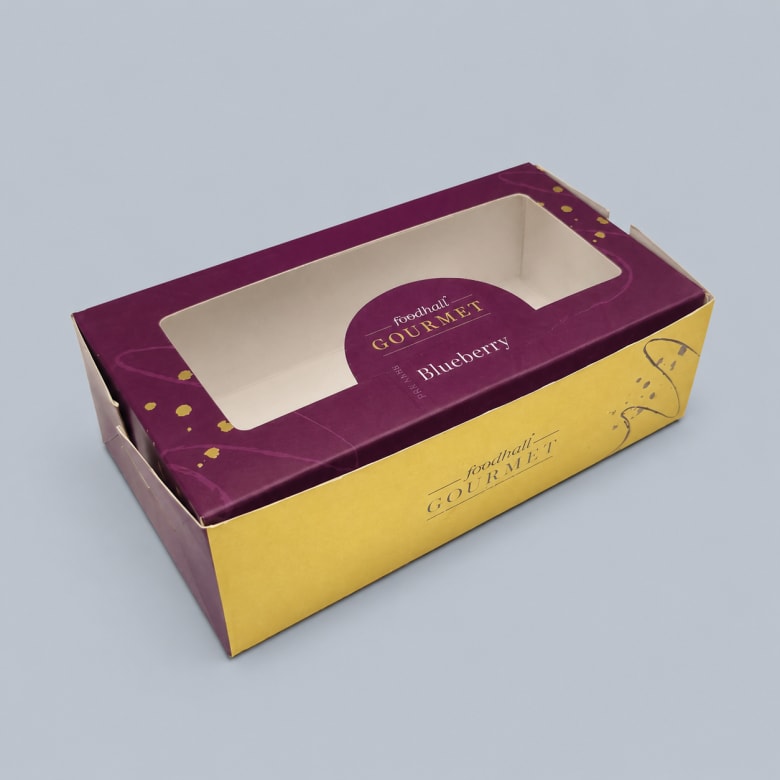 Lock Bottom Window Carton Premium Food Packaging — Cartons packaging project