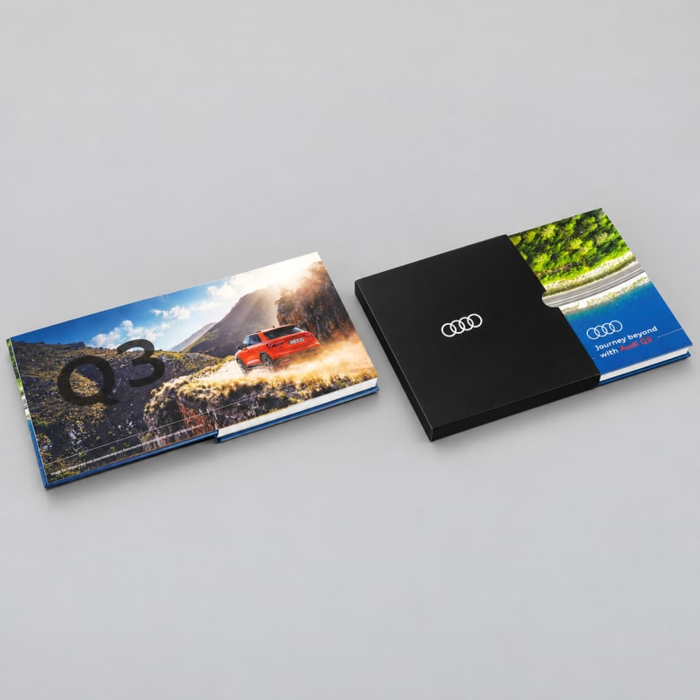 Rigid box for Motor Vehicles and Corporate Promotional Campaigns