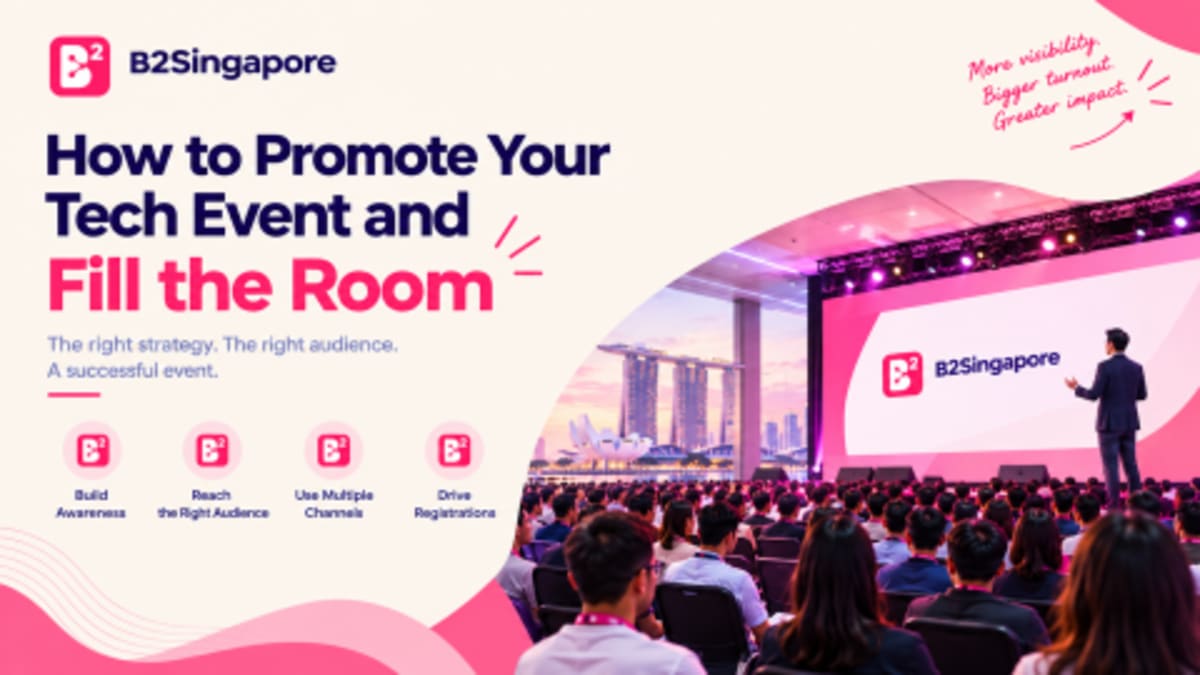 How to Promote Your Tech Event and Fill the Room
