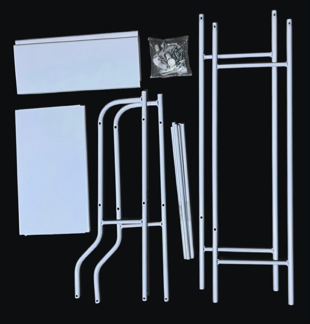Piezas incluidas con el Rack de Baño Turco Commerce