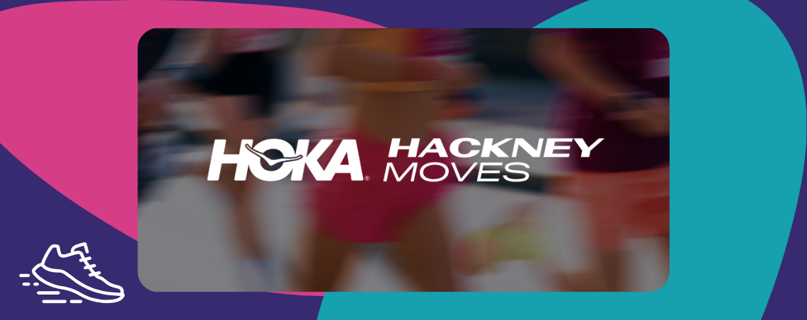 Logo for the Hoka Hackney Moves