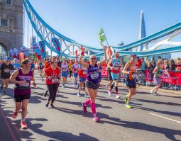 TCS London Marathon runner