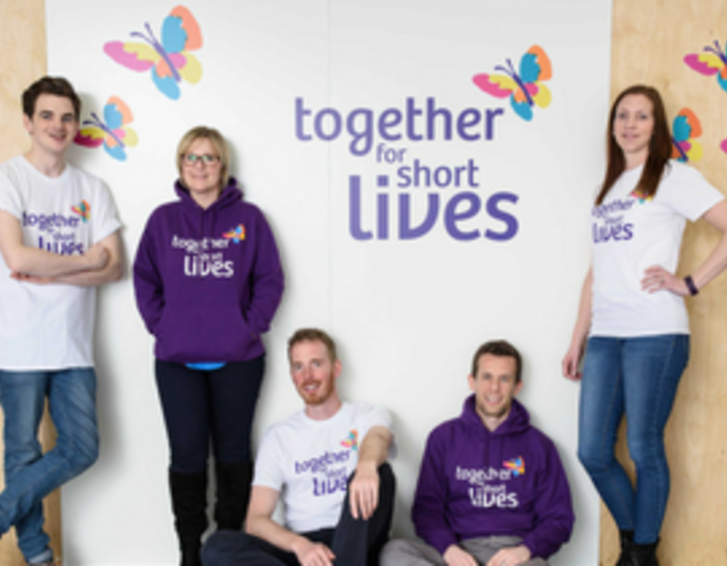 Staff from Together for Short Lives