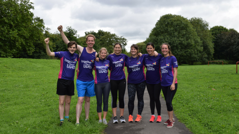 Together for Short Lives fundraisers