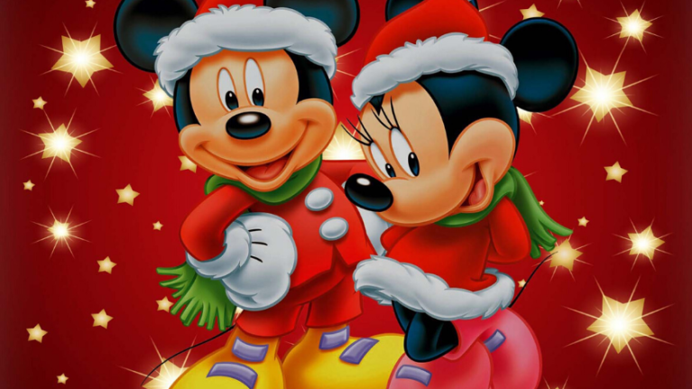 MIckey and Minnie Mouse
