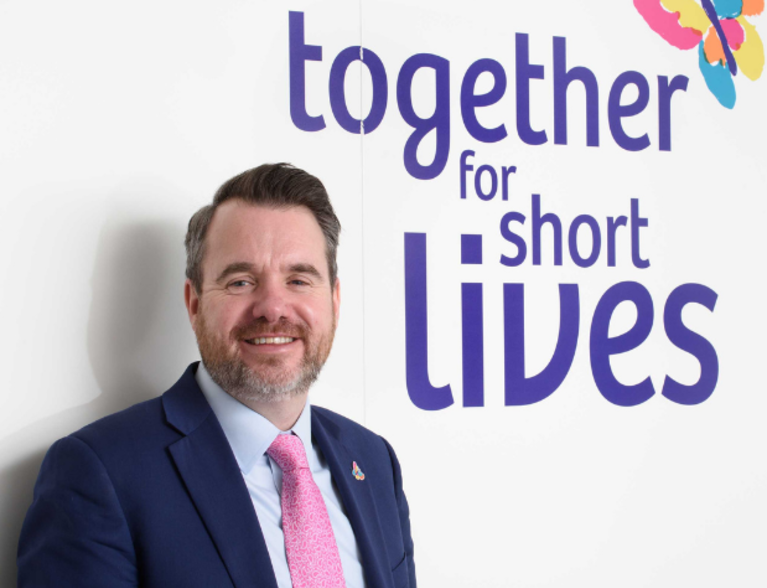 Picture of Andy Fletcher, the CEO for Together for Short Lives