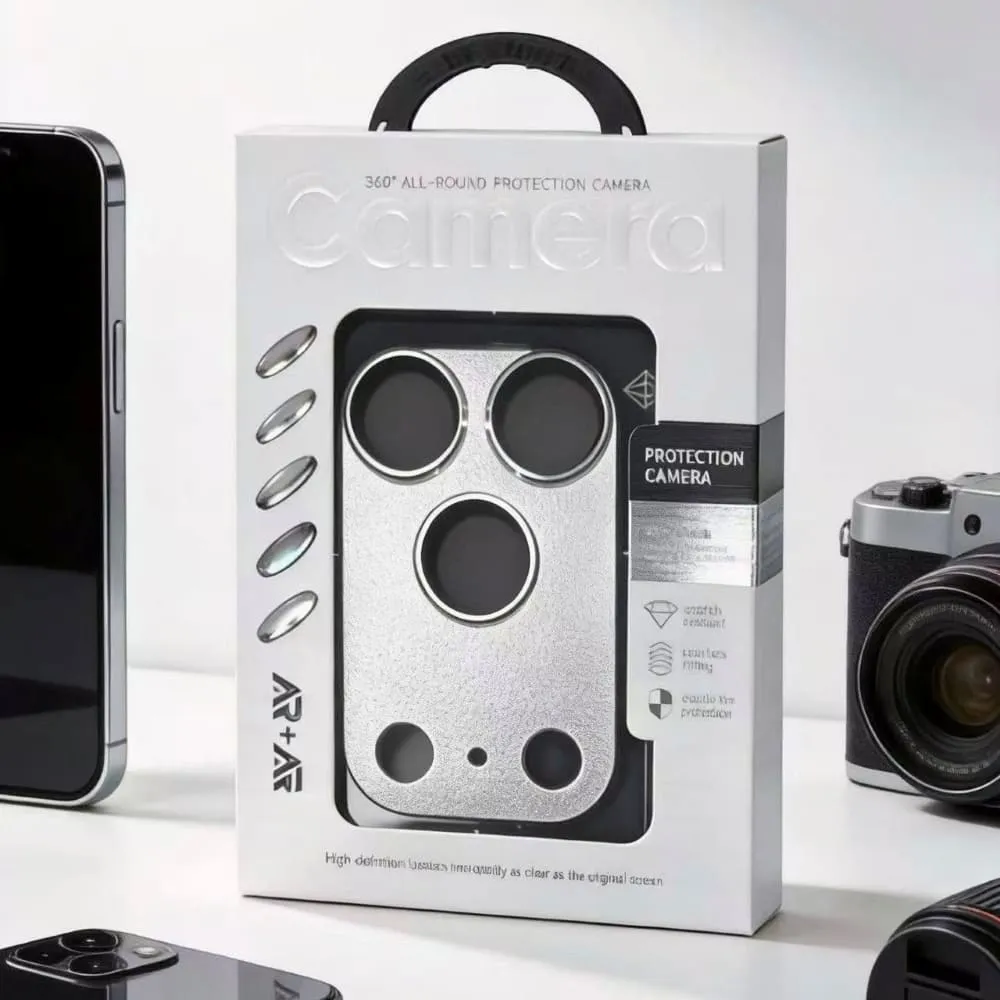 Anti Reflection Matte Metal Armor Camera Lens Protector Film - iPhone Series - view 8