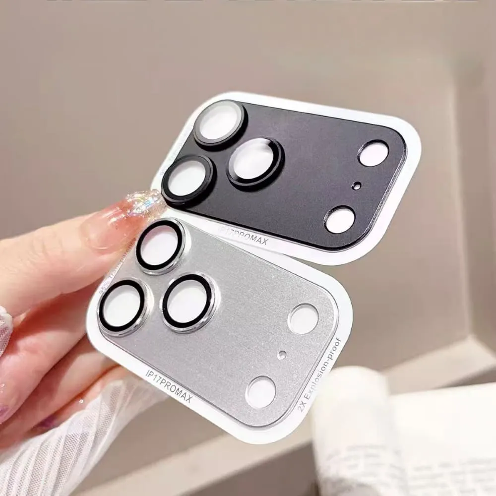 Anti Reflection Matte Metal Armor Camera Lens Protector Film - iPhone Series - view 9