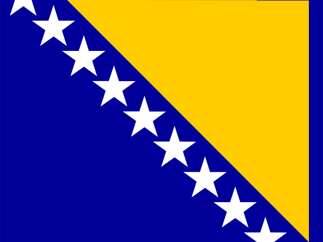 flag of Bosnia and Herzegovina