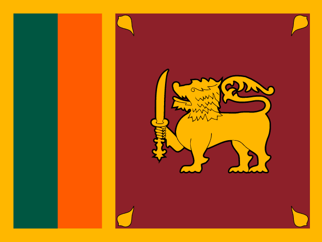 flag of Sri Lanka