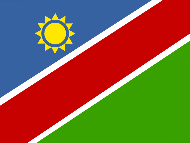 flag of Namibia