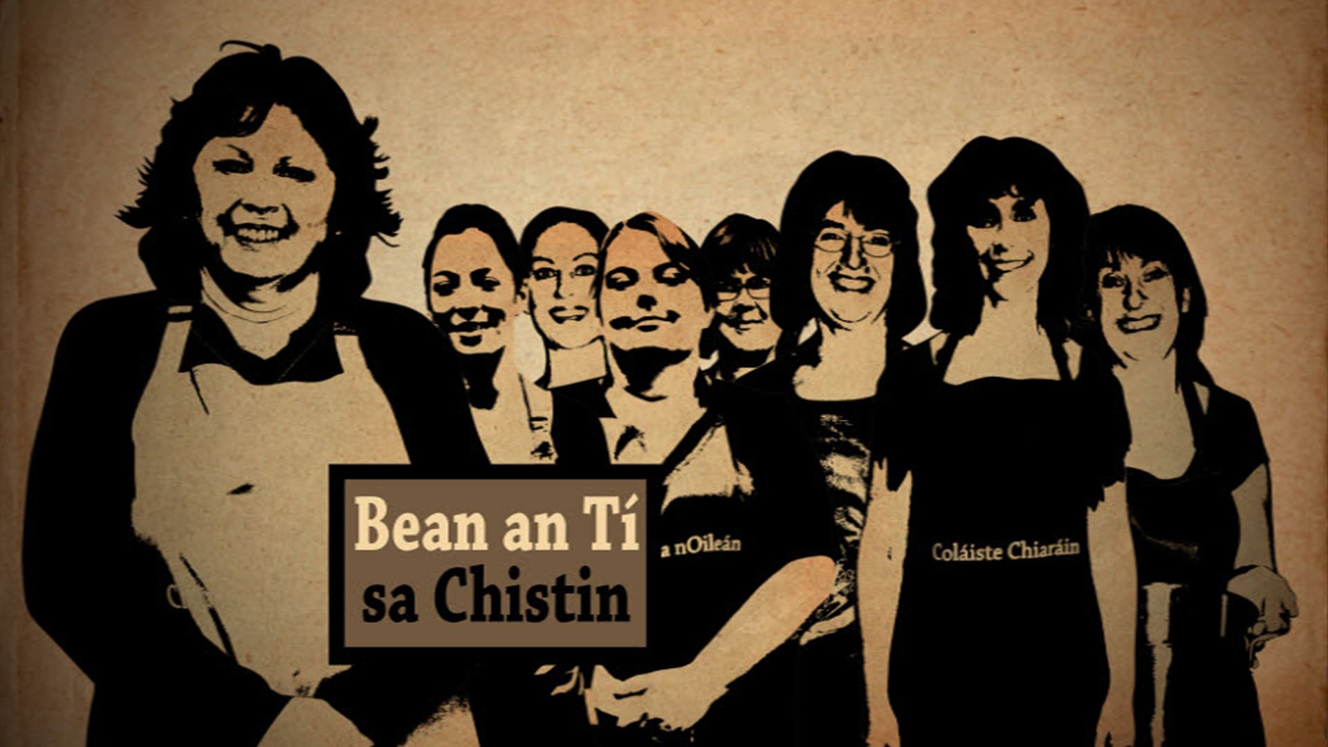Bean an Tí sa Chistin
