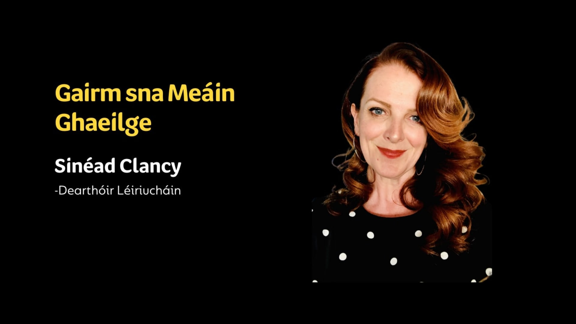 Gairm sna Meáin Ghaeilge