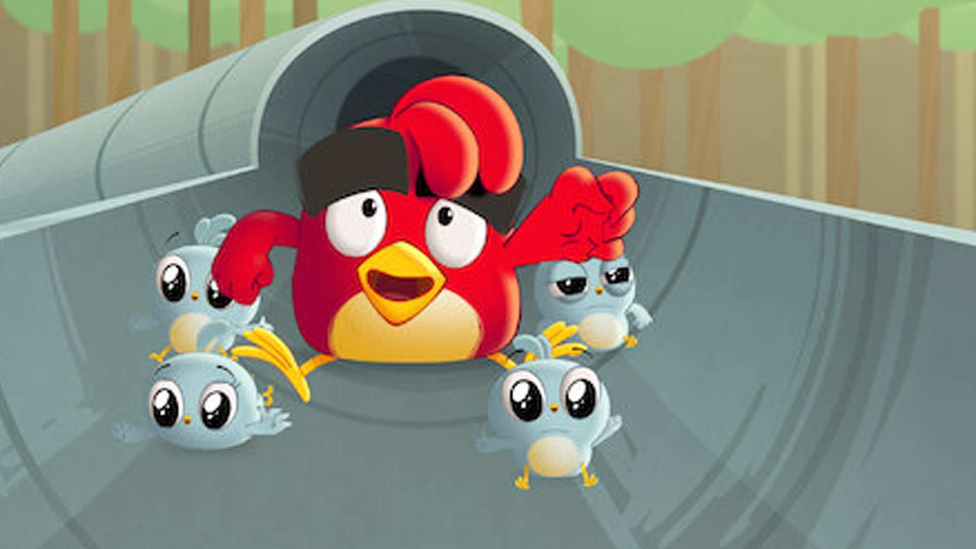 Angry Birds - Scléip an tSamhraidh