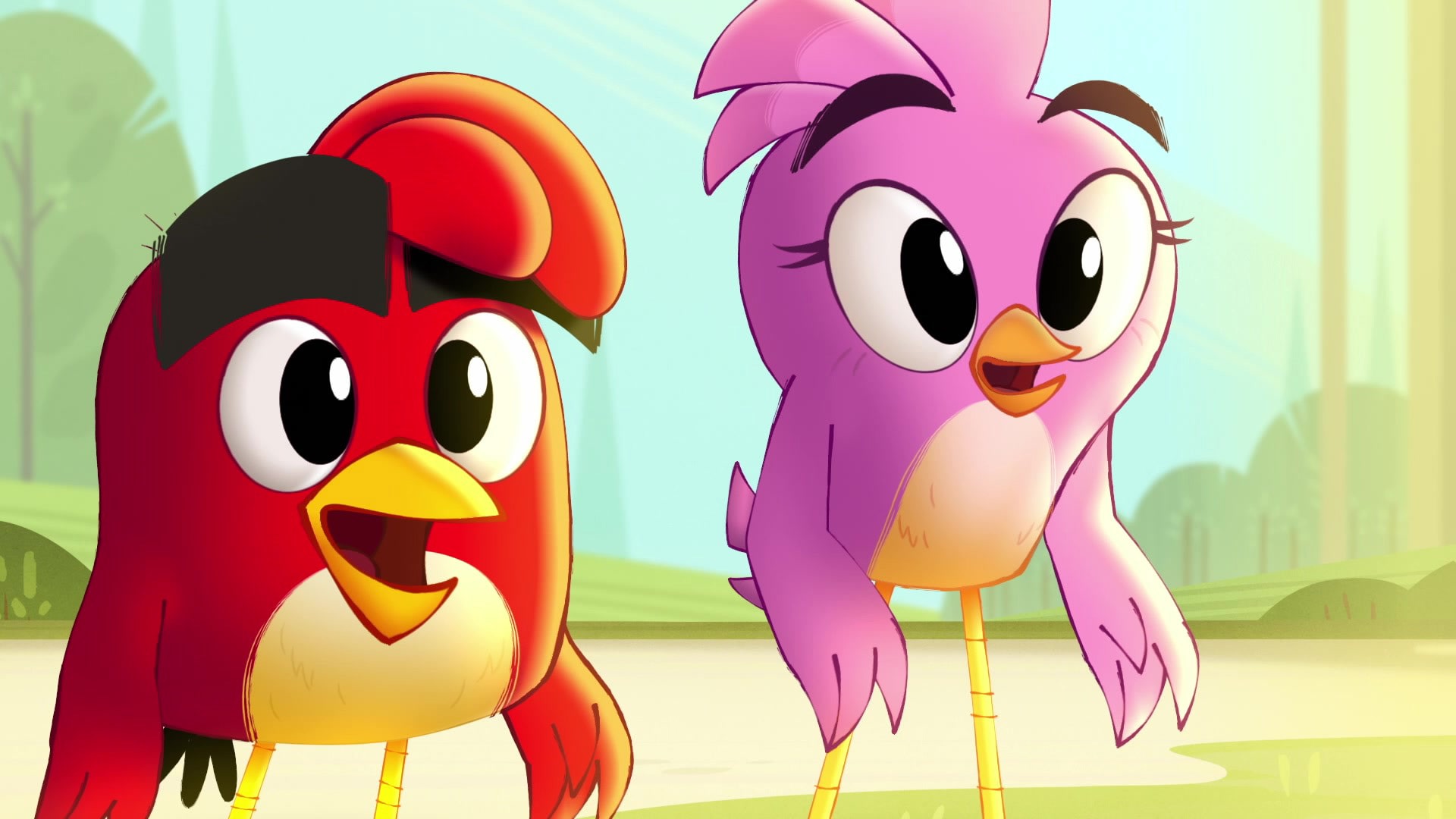 Angry Birds - Scléip an tSamhraidh