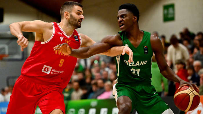 An Mhacadóin Thuaidh v Éire - Eurobasket 2029 FIBA