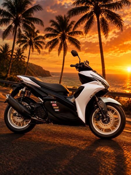 Yamaha Aerox 155 - side