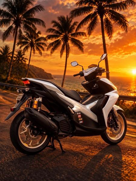 Yamaha Aerox 155 - rear