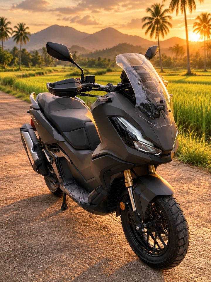 Honda ADV 350 - матовый чёрный
