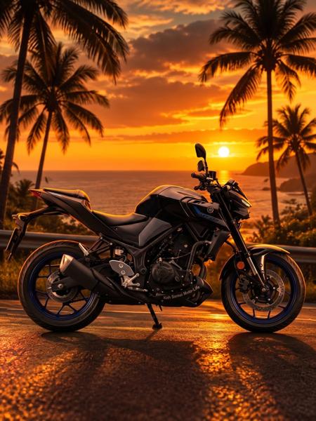 Yamaha MT-03 - side