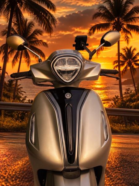 Yamaha Filano 125 - rear