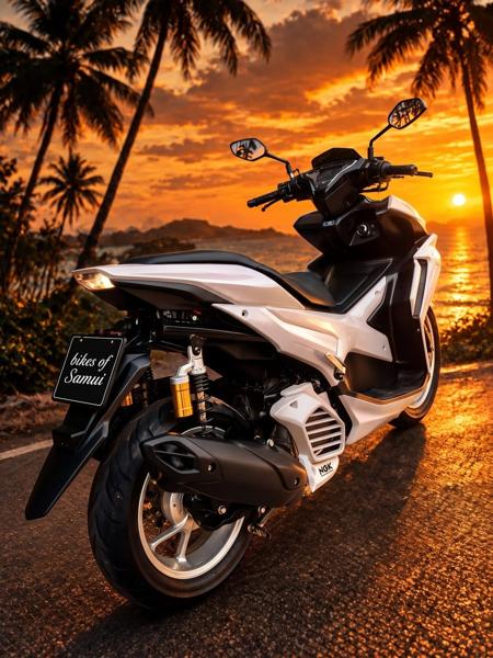 Yamaha Aerox 155 - front