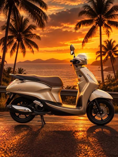 Yamaha Filano 125 - side
