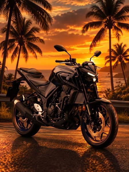 Yamaha MT-03 - rear