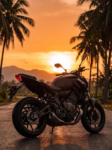 Yamaha MT-07 - front close