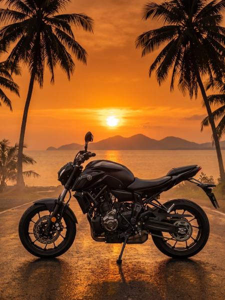 Yamaha MT-07 - side