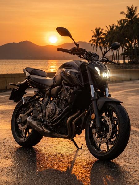 Yamaha MT-07 - front