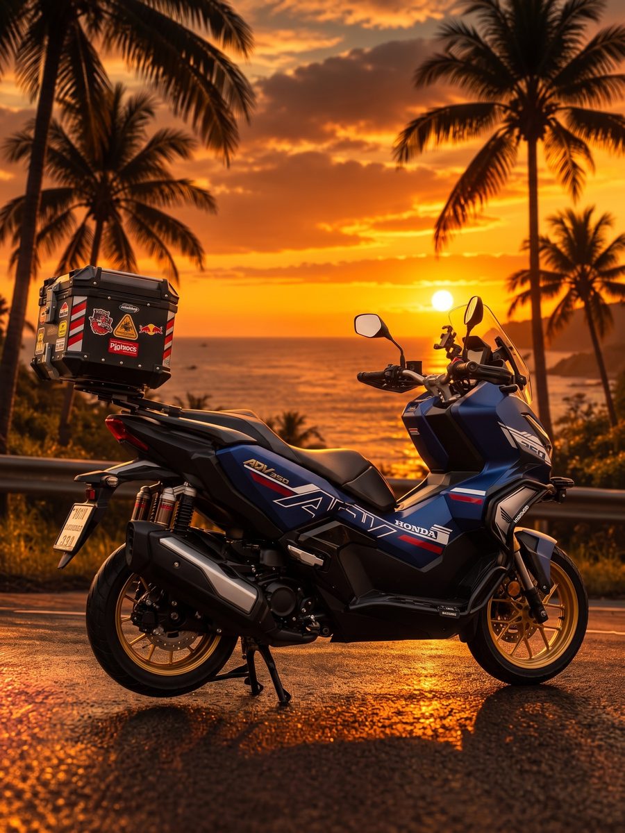 Honda ADV 350 - бок