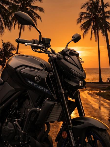 Yamaha MT-03 - front close