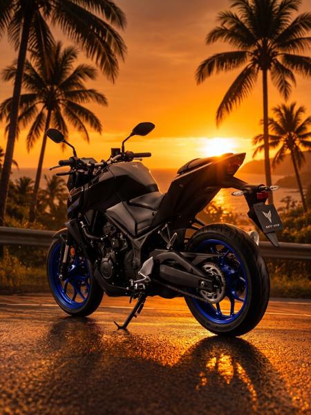 Yamaha MT-03 - front