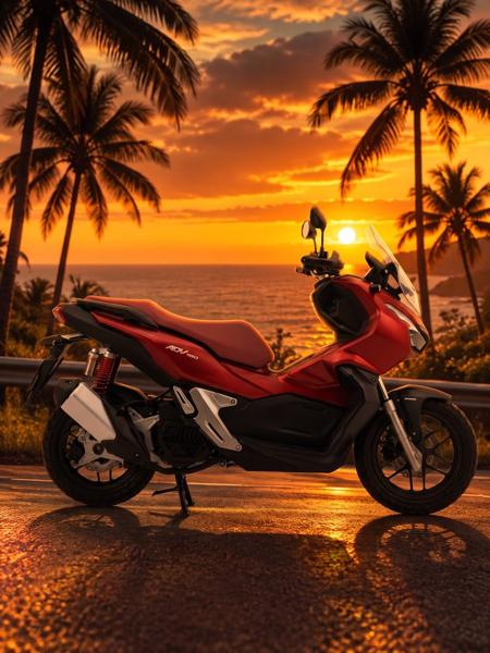 Honda ADV 160 - side