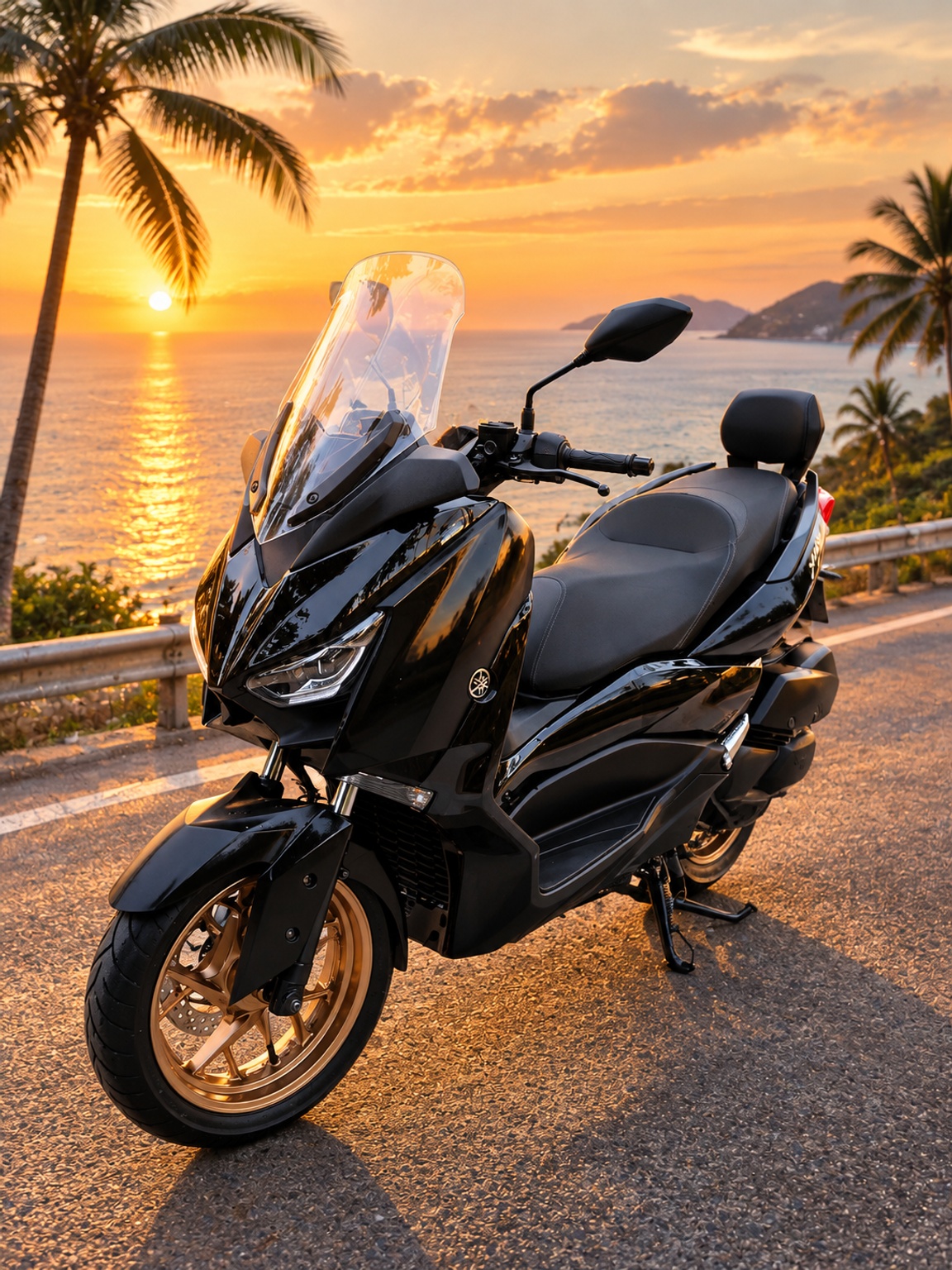 Yamaha XMAX 300 - красный