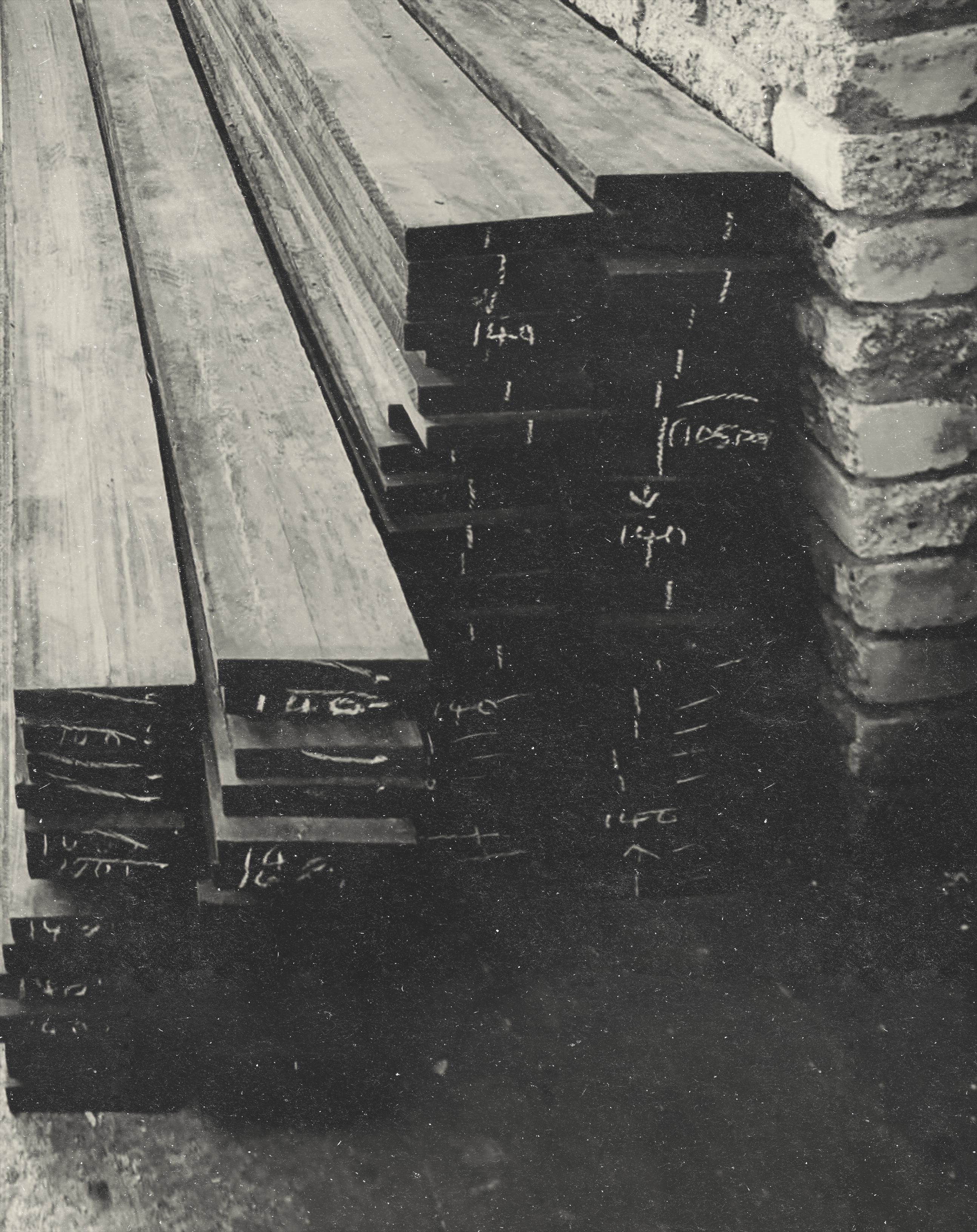 Detail of redwood grain