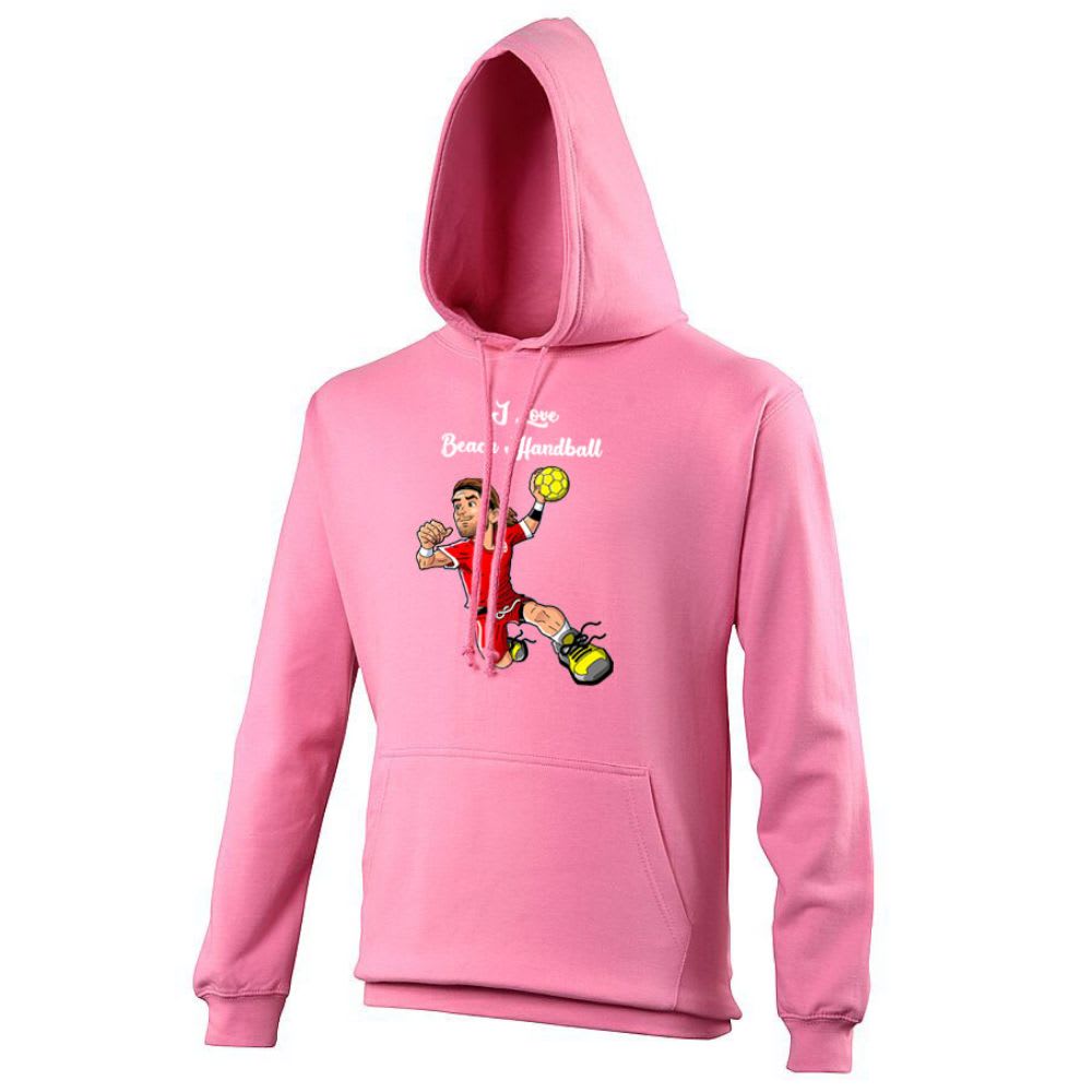 I Love Beach Handball Hoodie - Taurus Gaming T-shirts