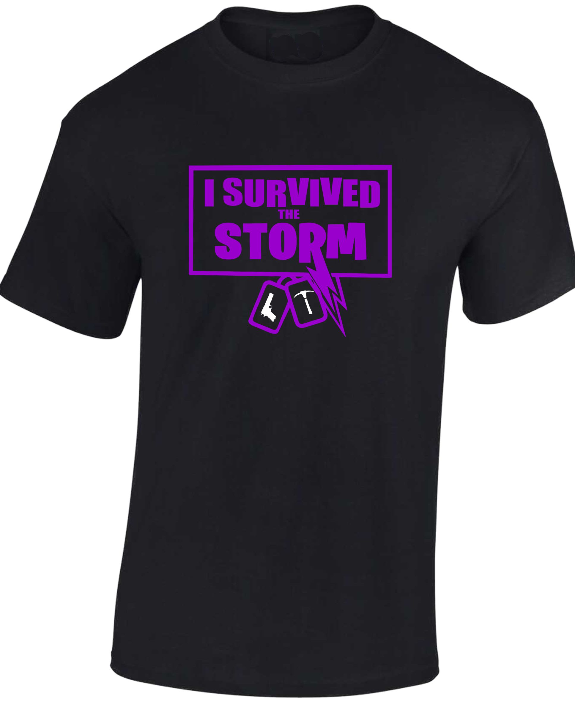 Fortnite 'I survived the storm' T-Shirt - Image 2