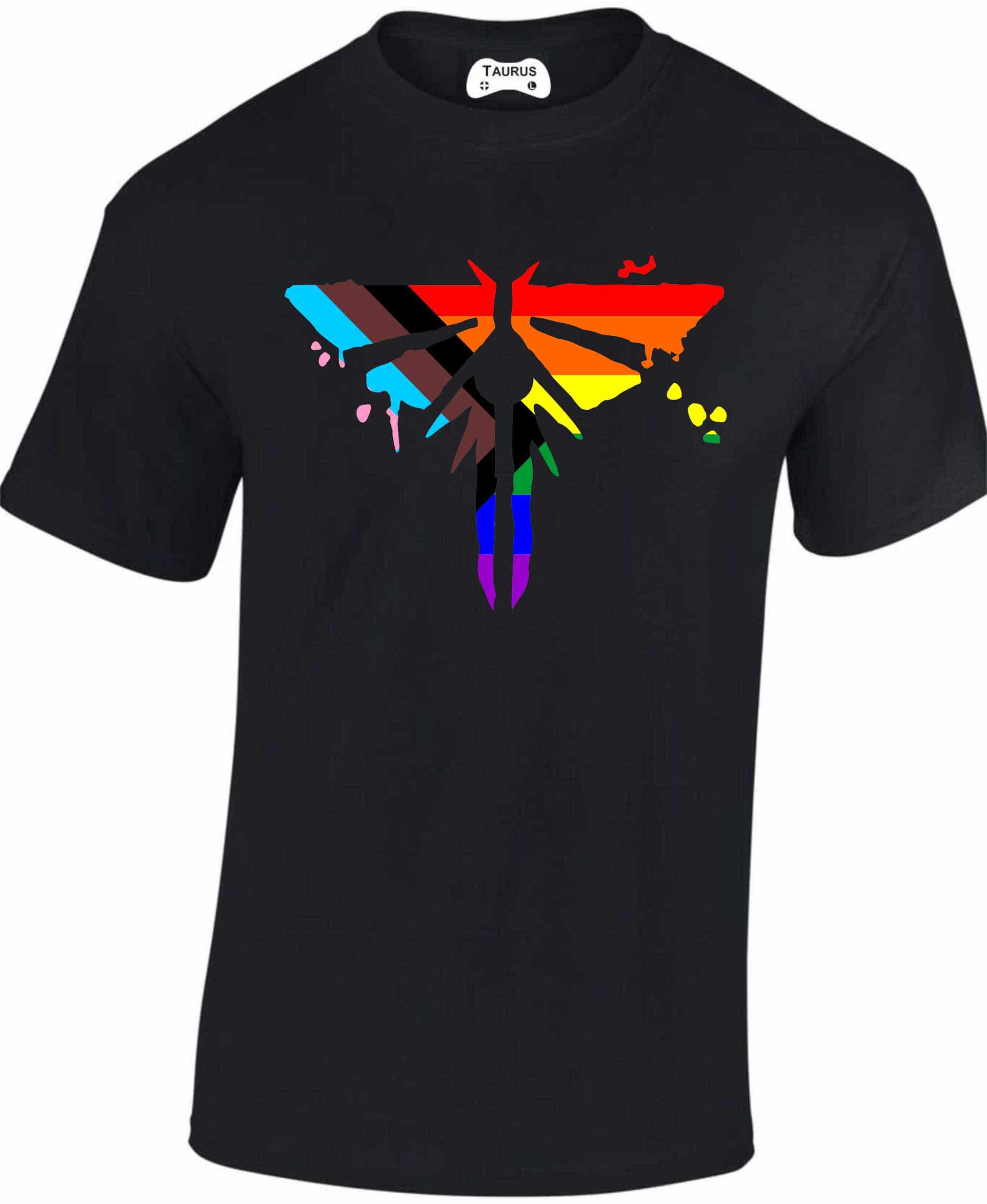 The Last of Us Part 2 T Shirt Pride Progression Firefly