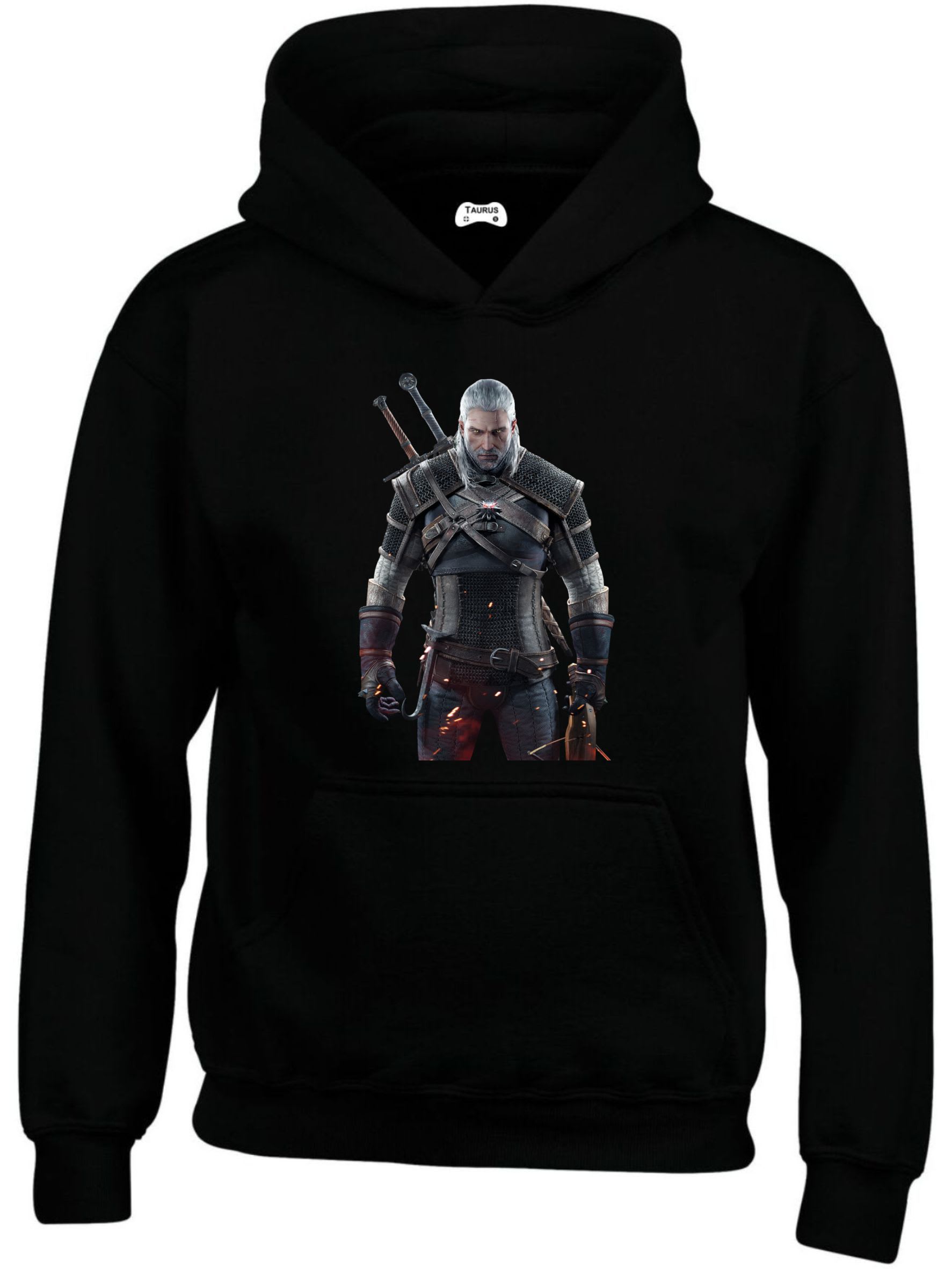 Geralt Classic Gaming Character Hoodie - Taurus Gaming T-shirts